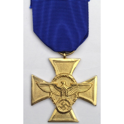 1792 - German Police LS&GC Cross in gilt