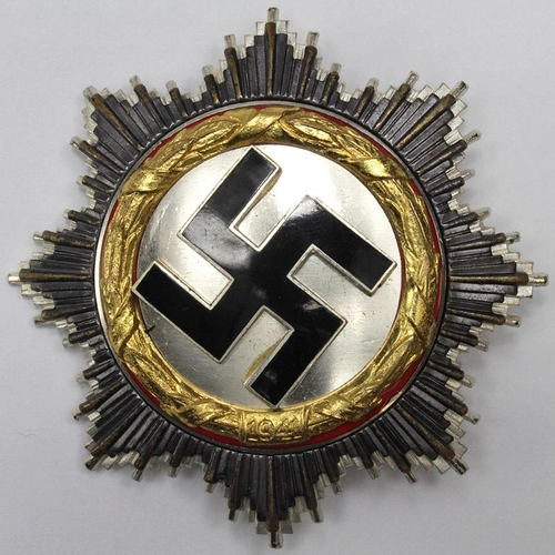 1825 - German style Nazi Cross in Gold