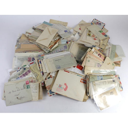 2542 - Postal History - large box of mixed loose World items. Needs viewing  (Qty)  Buyer collects