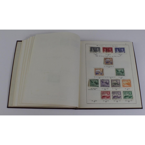 2554 - Special Cyprus Stamp Album with stamps QV to QE2 (1955), few mint, 95% fine used