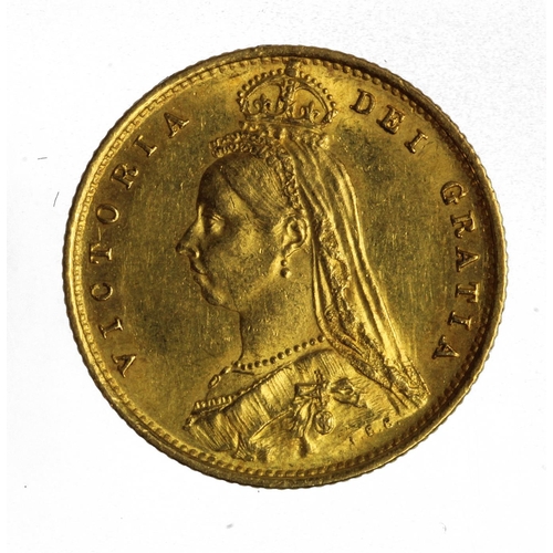 1900 - Half Sovereign 1887 (JH) EF