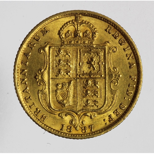 1902 - Half Sovereign 1887 (JH) nEF