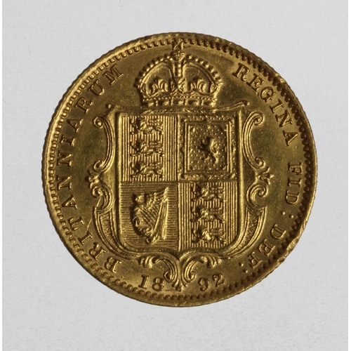 1905 - Half Sovereign 1892 GVF