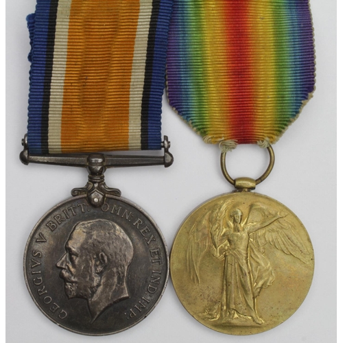 214 - BWM & Victory Medal correctly named to 114263 Sgt P Regan RFC (Victory Medal engraved 114263 Sgt P R... 