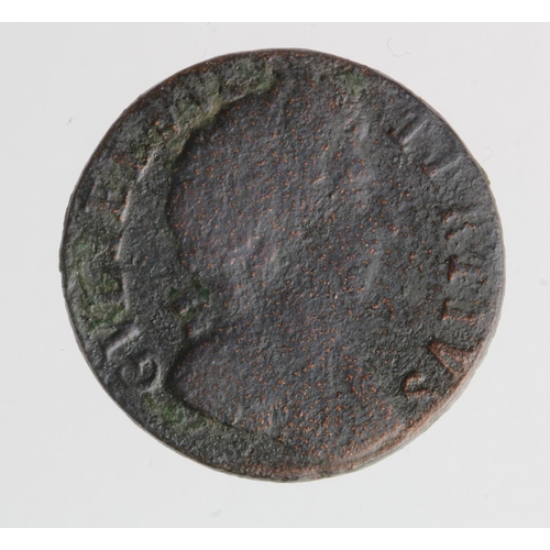 2173 - Farthing 1700 no stop after tertivs, unbarred As in britannia (Peck 671), fair, but very clear, very... 