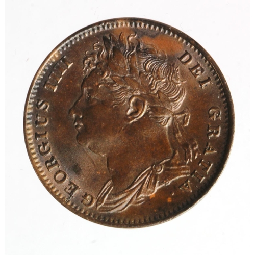 2192 - Farthing 1826 aUnc