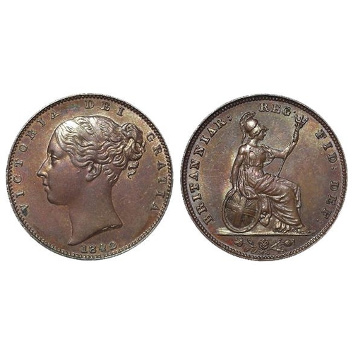 2193 - Farthing 1842 aUnc