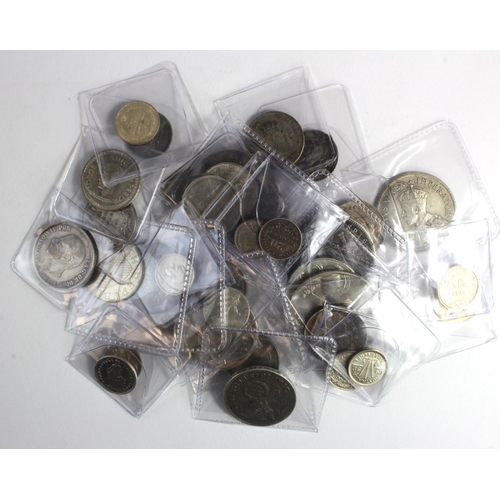 2629 - World Silver Coins (38) 19th-20thC assortment, crown-size to minors, mixed grade.