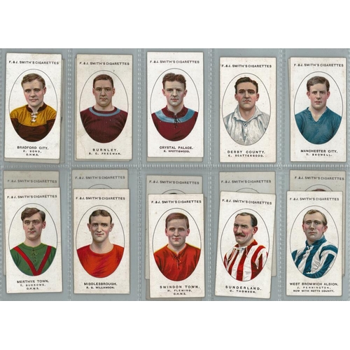 3402 - Football, Smith, Football Club Records, 1917 x 21 & 1922 x 1, G - VG, cat value £408