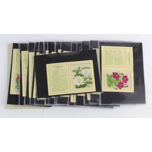 3405 - Kensitas silk flowers, 2nd series (L) full set in original packets (includes all the scarce numbers ... 