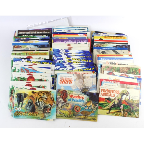 3407 - Large box packed with empty Brooke Bond Albums, inc earlier, eg Wild Flowers Series 1 set.  Useful l... 