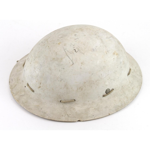 964 - WW2 US Home Front Munition worker's helmet.