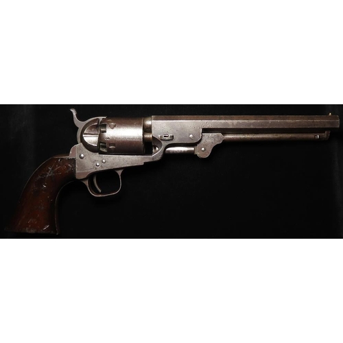 1121 - Revolver, a good Colt .36 Calibre Model 1851 Navy Revolver. S/N 128928 (matching) which dates it to ... 