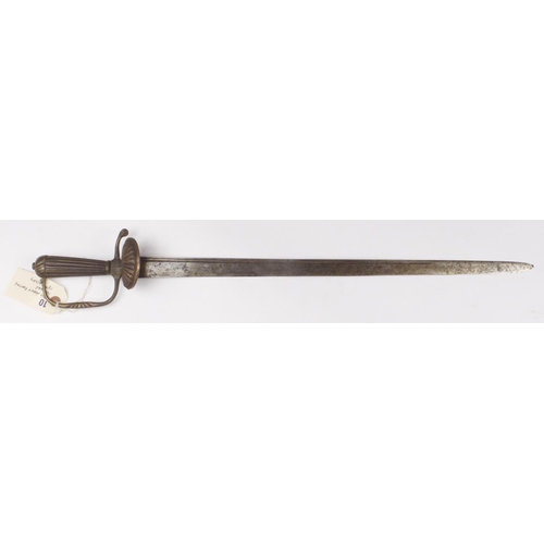 1149 - Sword - French 18th/19th century hunting hanger. Blade 21.5