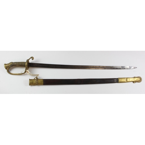 1175 - Sword - US Navy Sword, blade 28