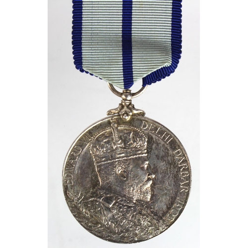 1210 - Delhi Durbar Medal 1903 in silver, unnamed, possibly neatly erased