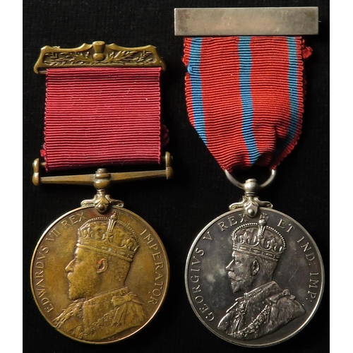 1230 - Visit to Scotland Medal 1903 (J Burton St.A.A.A.) with Coronation (Police) Medal 1911 St Andrews Amb... 