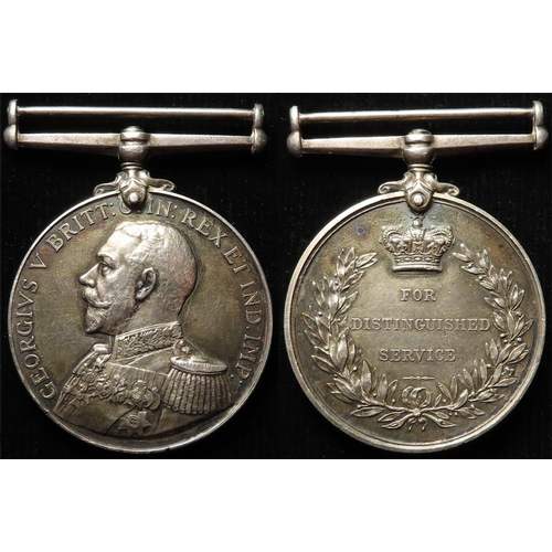 1259 - Distinguished Service Medal GV to (F.19727 R L Hobson LG. Mech. RNAS. 1917). Born Caterham, Surrey. ... 