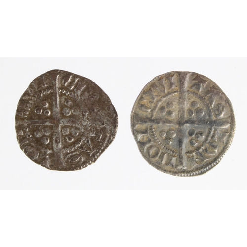 127 - Edward I London silver halfpennies (2): Withers mule 2a/2, Class 3g, VF, and Class 4e GF-nVF; with t... 