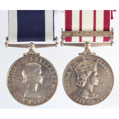 1319 - Naval General Service Medal QE2 with Near East clasp (P/MX.919169 T J Cornwall L.CK.(S) RN), Naval L... 