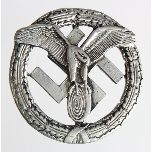 1843 - German Drivers Organisation badge, maker stamped