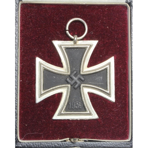 1868 - German Iron Cross 2nd class in case,  possibly very good copy.