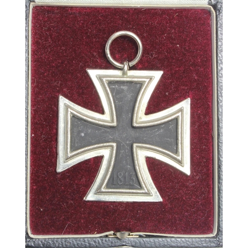 1868 - German Iron Cross 2nd class in case,  possibly very good copy.