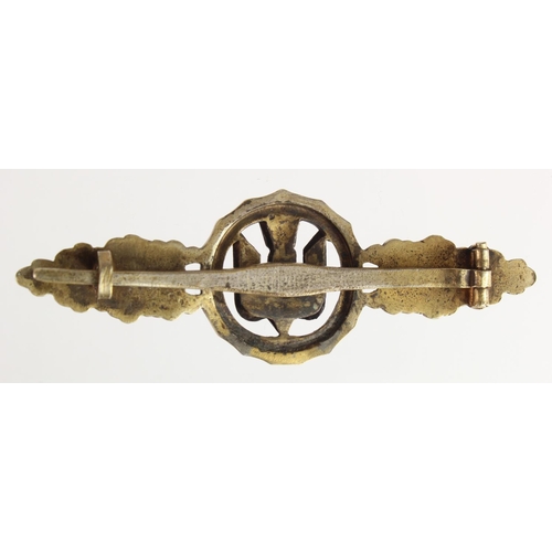 1887 - German Luftwaffe Bomber clasp in gilt