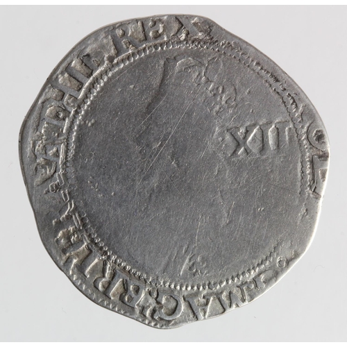 190 - Charles I silver shilling, Tower Mint under Parliament, mm. Sun (1645-6) Group F, 4.4 var., S.2801; ... 