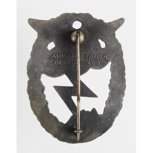 1929 - German Nazi Ground Assault Badge maker marked 'Paul Meybauer Berlin SW 68'.