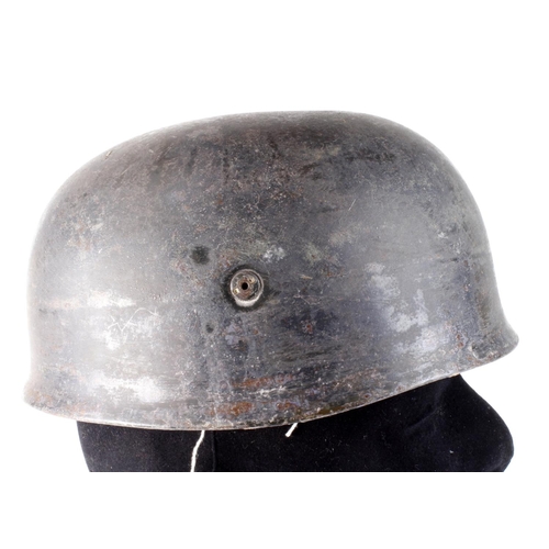 1946 - German Nazi Paratroopers Helmet with liner and chin strap. (Copy ?)