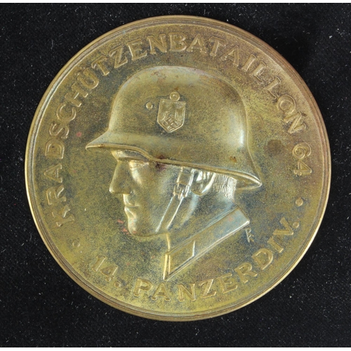 1977 - German Plaque from the Deschler hoard found & released in the 1970s Russian Front example with succe... 