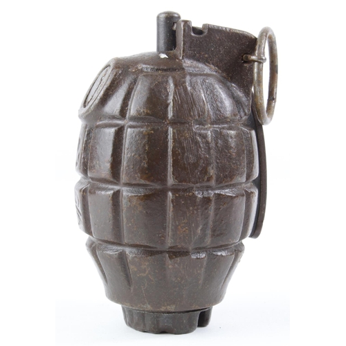 2417 - WW2 Mills No.36 hand grenade very nice clean example maker mark.  Deactivated.