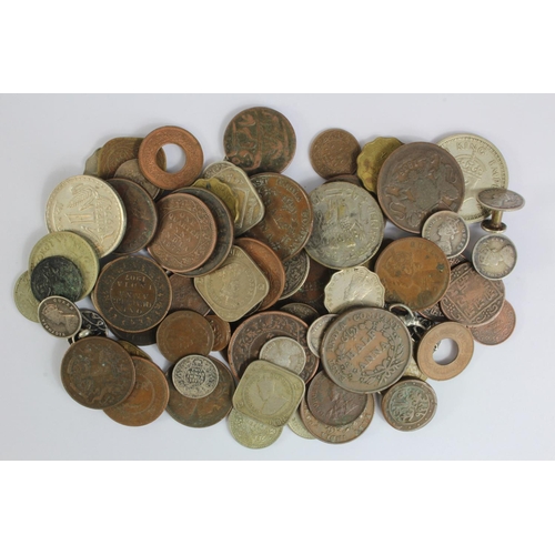 519 - India (73) 19th-20thC assortment, mostly British Empire, mixed grade, silver noted.