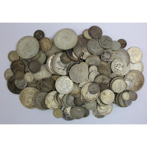 560 - World Silver Coins, over 1.1KG