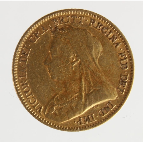 581 - Half Sovereign 1894 Fine