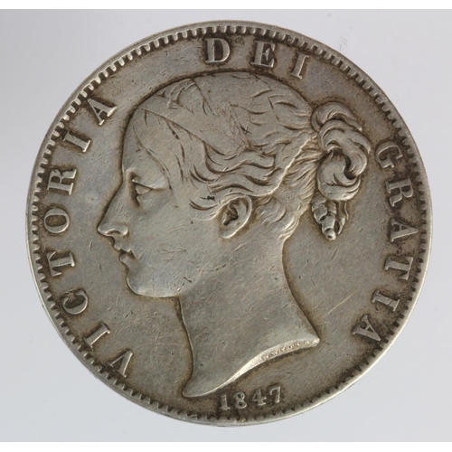 650 - Crown 1847 (S3882) nVF