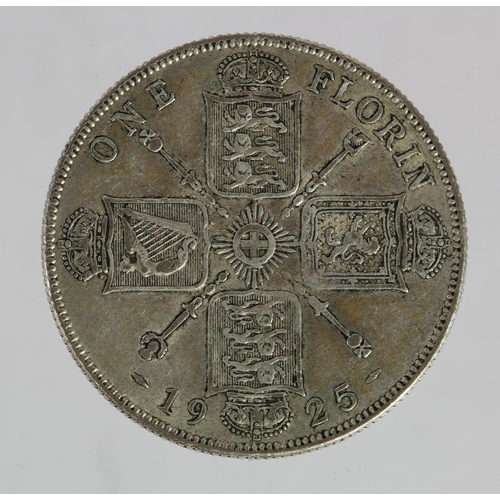 695 - Florin 1925 aVF (scarce date)