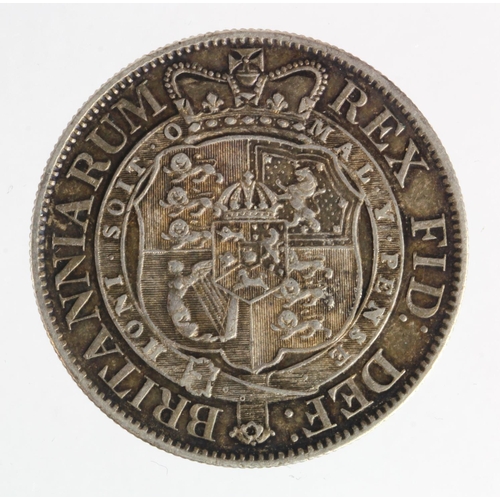 714 - Halfcrown 1820 George III, S.3789, toned VF