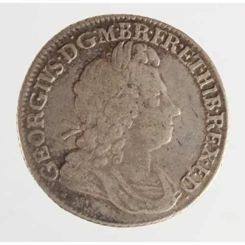 798 - Shilling 1723 SSC, S.3647, F/GF