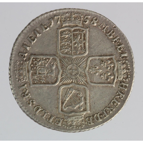 807 - Shilling 1758 VF