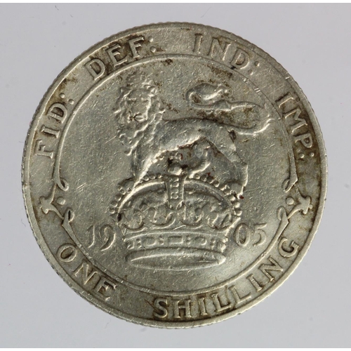 829 - Shilling 1905 Fine.