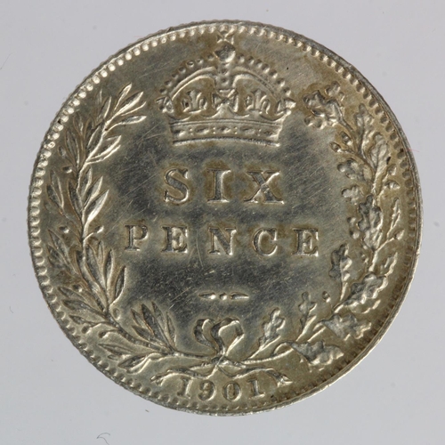 843 - Sixpence 1901, EF