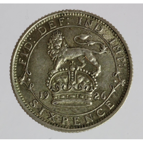 847 - Sixpence 1926 EF