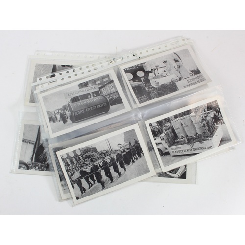 2425 - WW2 Russia Anti-Nazi Parade 1 May 1945. Set of original postcards recording the antifascist demonstr... 