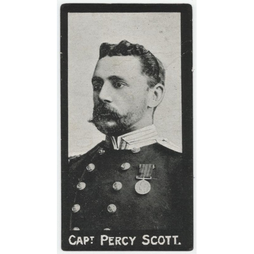 1078 - Rutter, Boer War Celebrities (printed back), type card, Capt. Percy Scott, G - VG cat value £75