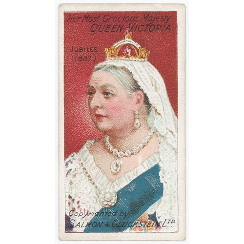 1080 - Salmon & Gluckstein - Her Most Gracious Majesty Queen Victoria, type card, Jubilee 1887, G+ cat valu... 