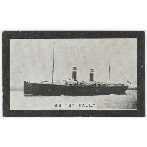 1087 - Société Job - Liners, type card,S.S.St Paul, about VG cat value £38