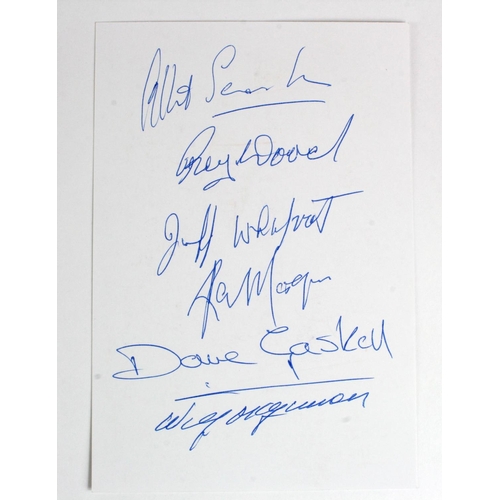 394 - Football, Manchester United, ticket for the Gala Dinner Dance 25th November 1995, signed to reverse ... 