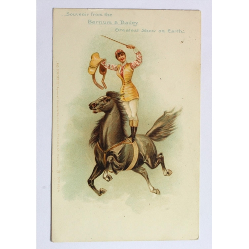 581 - Circus, Barnum & Bailey Souvenir, Bareback rider    (1)